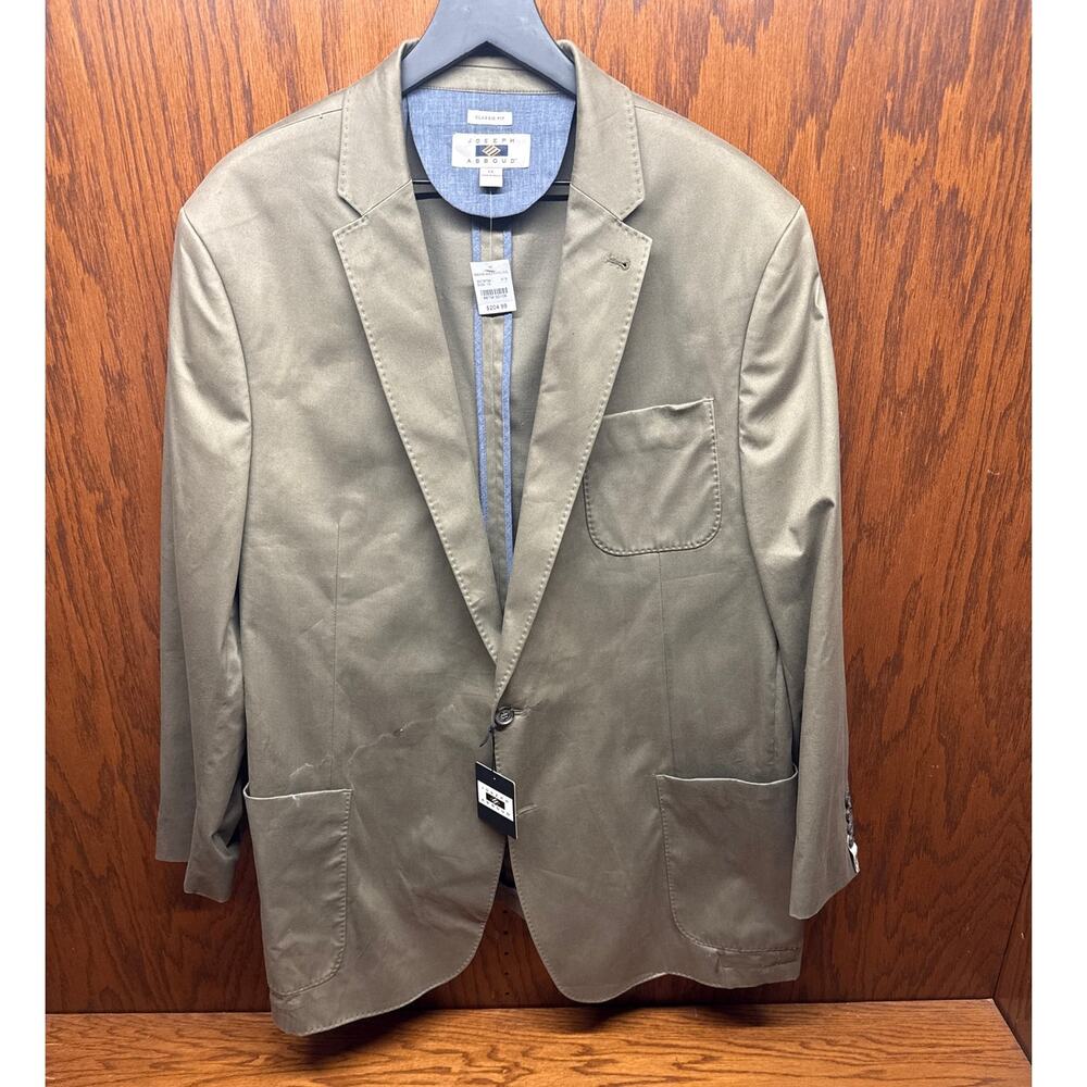 Joseph Abboud Men's Blazer Sport Coat Tan Khaki Size 1X